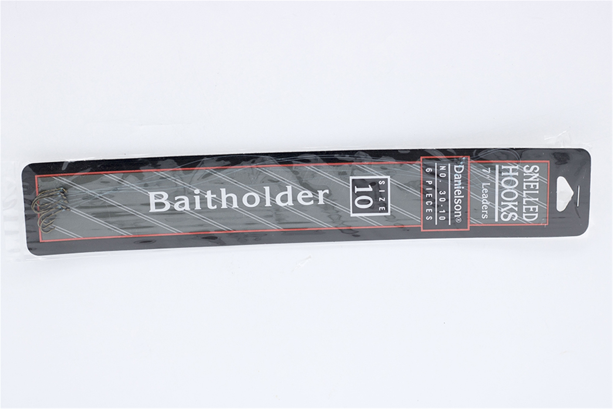 Danielson 30-10 Snelled Baitholder Hooks Size 10