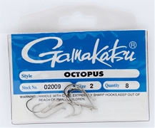 Gamakatsu 02009 Octopus Nickel Hook Size 2 8 pack