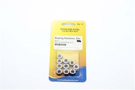 317 Handi Man 1/4-20 SS Hex Nut Fasteners