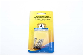 636 Handy Man Phillips Oval Head 8 x 1 25 SS Fastener