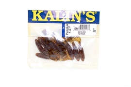 Kalins 3G10-695 Lunker Grub 3" Pumpkin Salt & Pepper 10 Per Pack