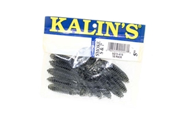 Kalins 5G10-415 Lunker Grub 5" Smoke Salt & Pepper 10 Per Pack