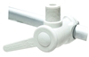 Seachoice 50-19561 VHF Antenna Rail Mount White Poly