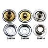 SeaDog 299108-1 Canvas Snap Button Socket Cap 1/4"  6 set