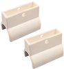 SeaDog 327400-1 White Nylon Bow Socket-7/8 Rail Mt Pair