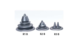 R3B 38062K Black Grommet 4.1" W x 2" H