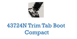 43724N Trim Tab Boot - Compact