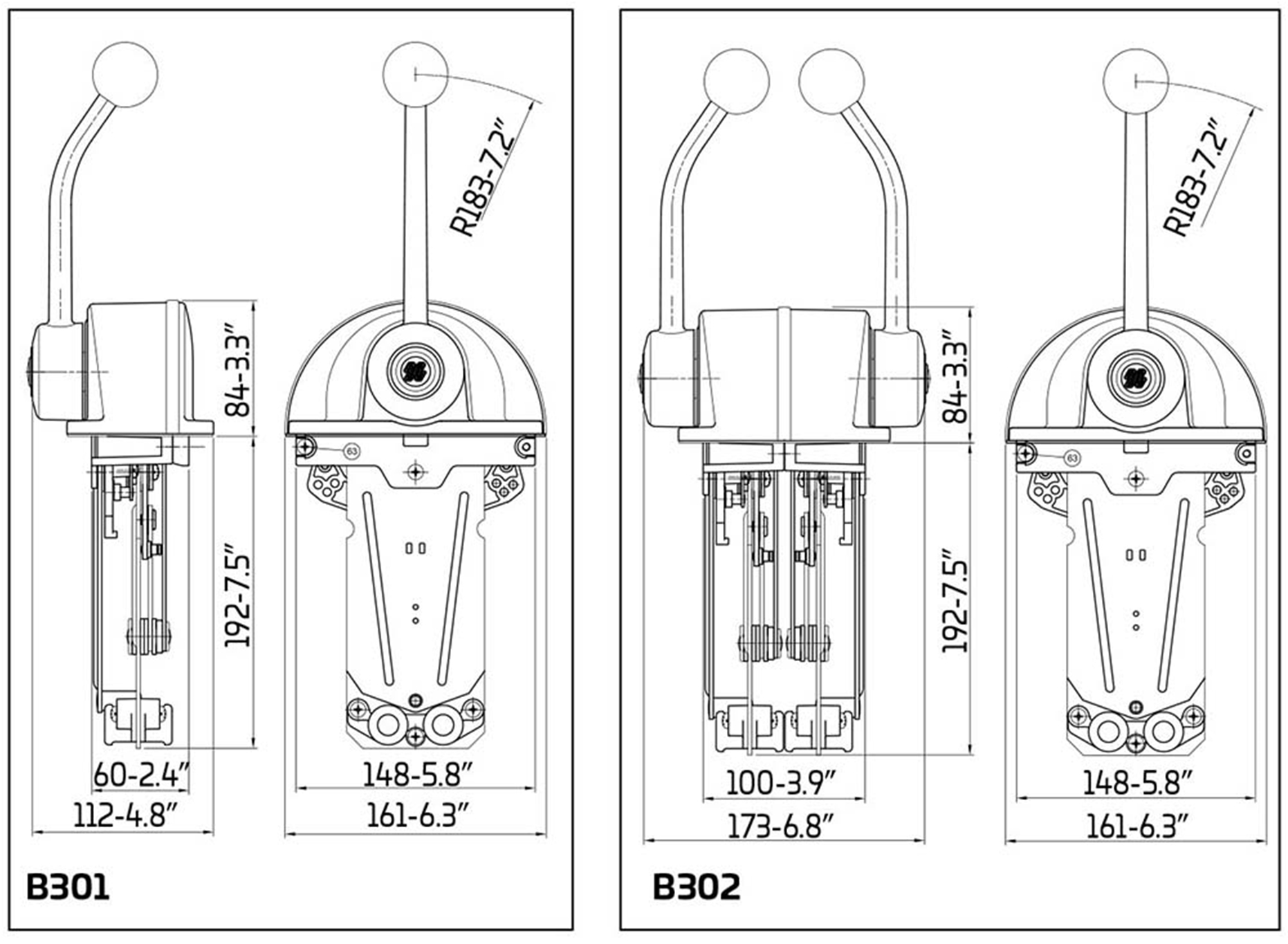 B301B Specifications
