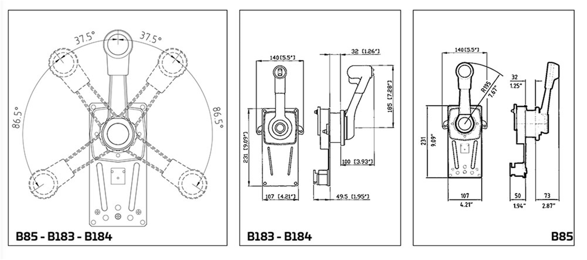 B85 Controller Specifications