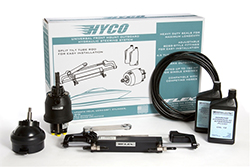 Hytech Hydraulic Boat Steering System With Tilt Helm And 40ft Hose