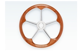 V74 41115 A 5 Spoke Polish Mahog Wheel D400
