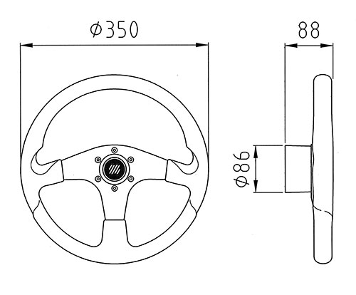 Corse Steering Wheel Specifications