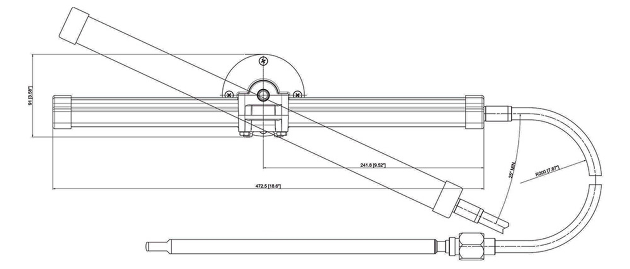 TM870XX Rack N Pinion Boat Steering Specifications TM870XX Rack N Pinion Boat Steering Specifications