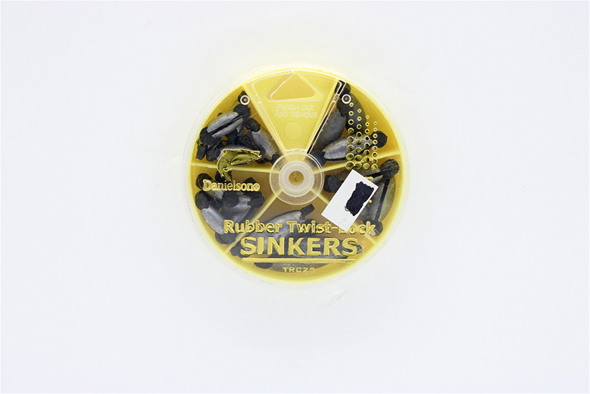 Danielson TRC25 Rubbercore Twist Lock Sinkers 25pcs