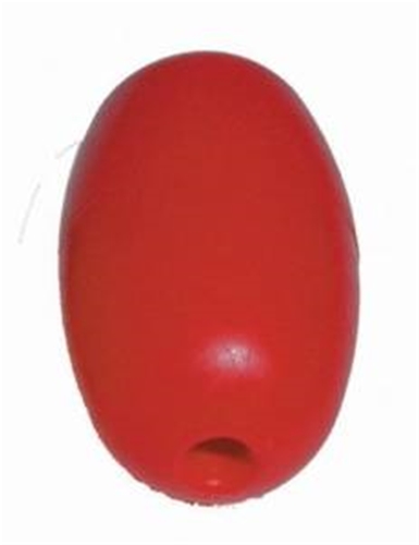 F5R Kwik Tek Oval Plastic Float Red