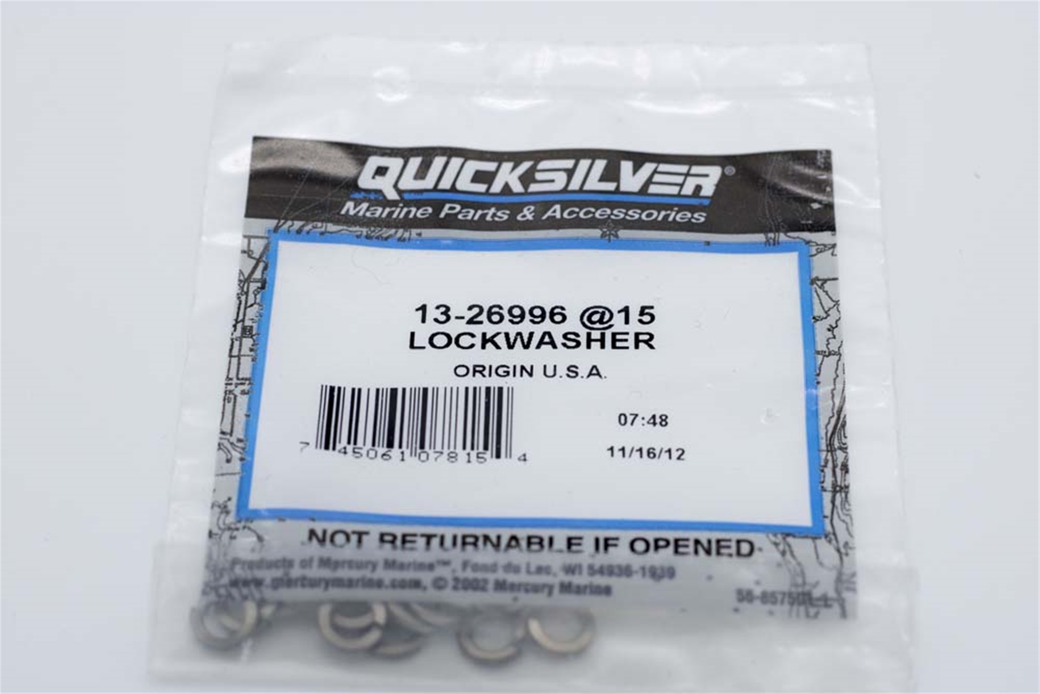 13-26996 Lockwasher