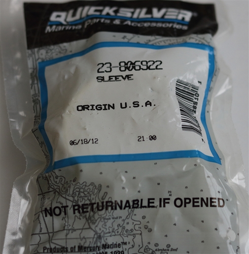 23-806922 Sleeve Thermostat Plastic Mercury OEM