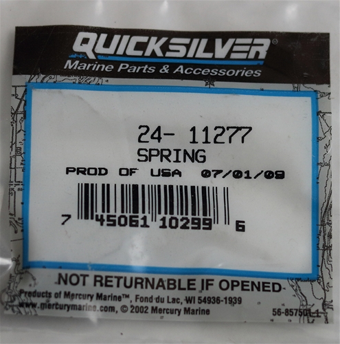 24-11277 Spring Tension Carburetor Mercury OEM
