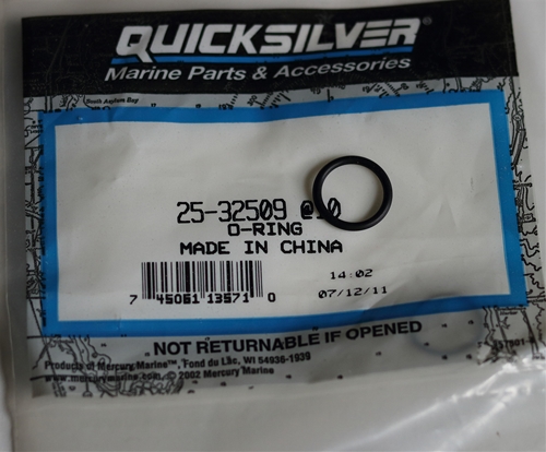 Mercury OEM 25-32509 O-Ring Plug Oil Injection