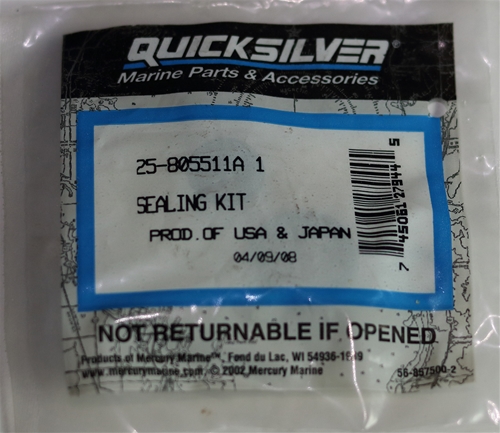 25-805511A 1 Sealing Kit Fuel Injector Mercury OEM