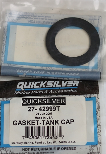 27-42999T Gasket Oil Tank Cap Mercury OEM