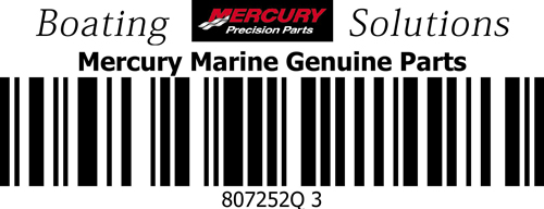 Mercury OEM 807252Q 3 Thermostat Kit