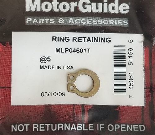 MLP04601T Retaining Ring MortorGuide Mercury OEM