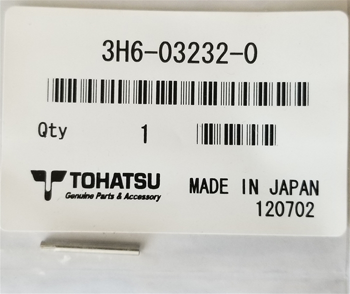 3H6032320M Arm Pin Float Nissan Tohatsu Outboards