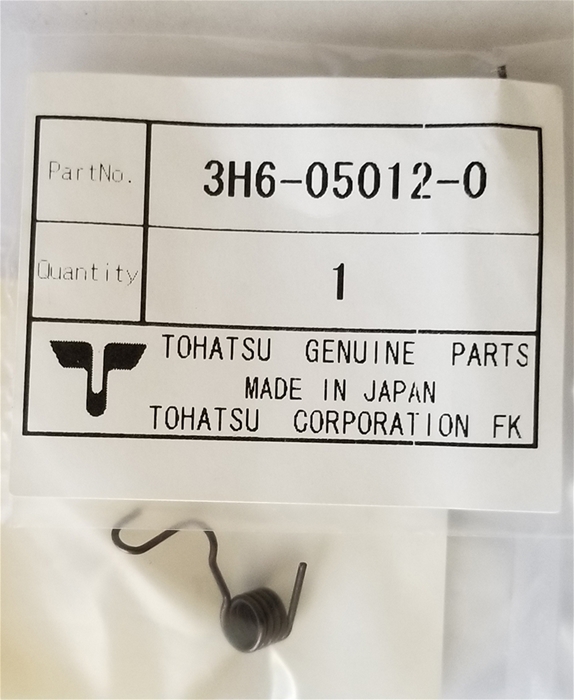 3H6050120M Return Spring Nissan Tohatsu Outboards