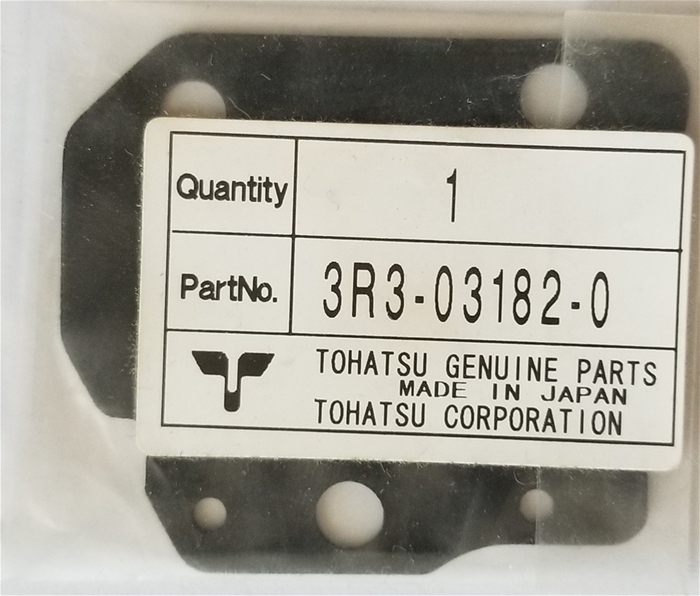 3R3031820M Gasket Carburetor Cover Nissan Tohatsu Outboards