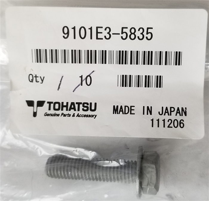 9101E35835M Bolt And Washer Nissan Tohatsu Outboards