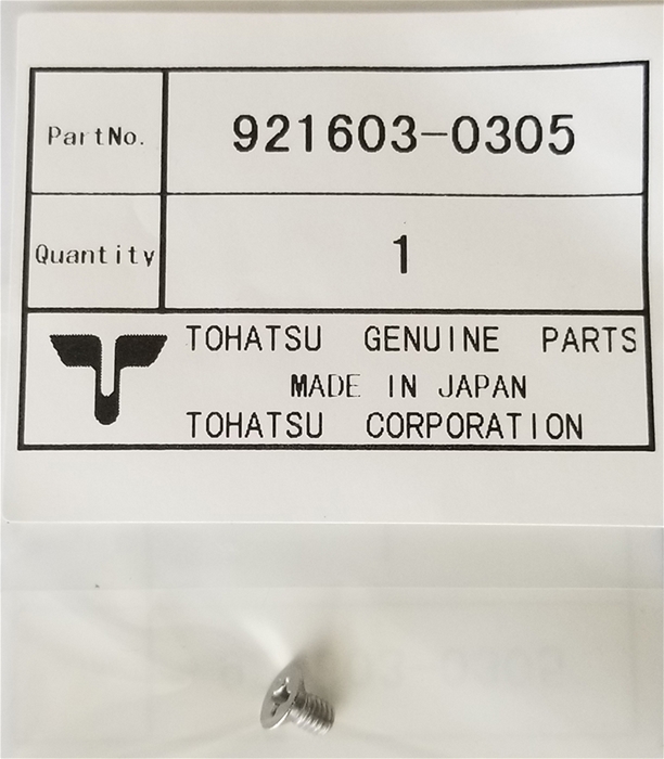 9216030305M Screw Nissan Tohatsu Outboards