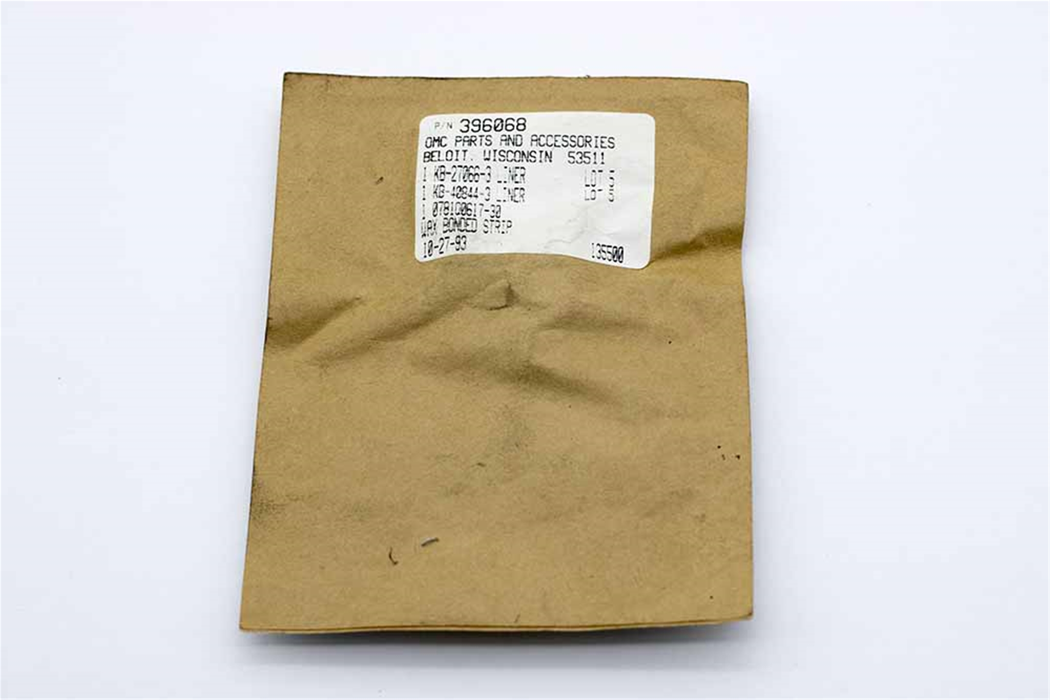 396068 OMC Bearing Liner And Needle Assembly Johnson Evinrude 