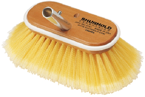 955 Shurhold 6&quot; Medium Flared Brush - Yellow