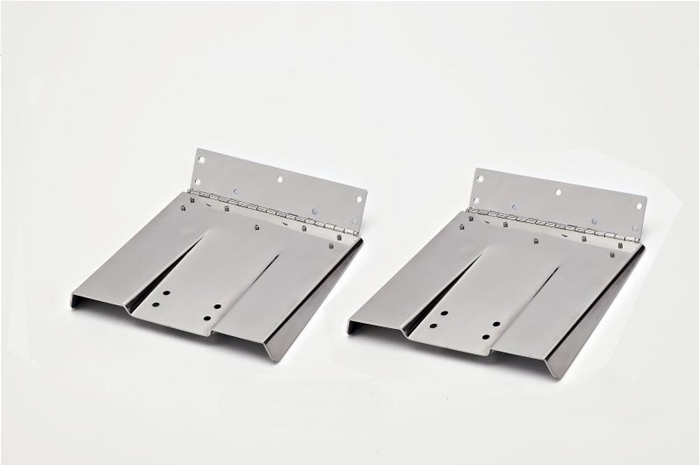 P99 Pair Mirror Polished Stainless Steel trim tab blades 9"x9"