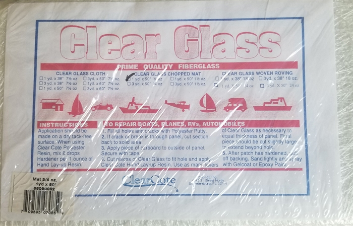Fiberglass Mat 3/4 oz