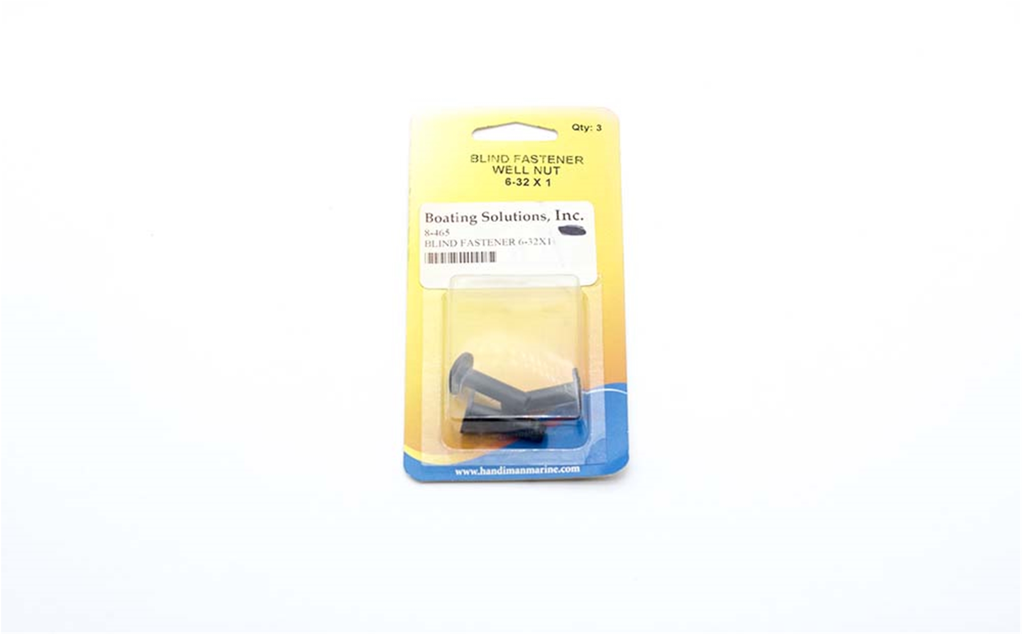 465 Handi Man Blind Fastener Nut 6-32x1
