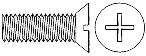 777 hm 10-24X2 fhms  ss w/nut  phi