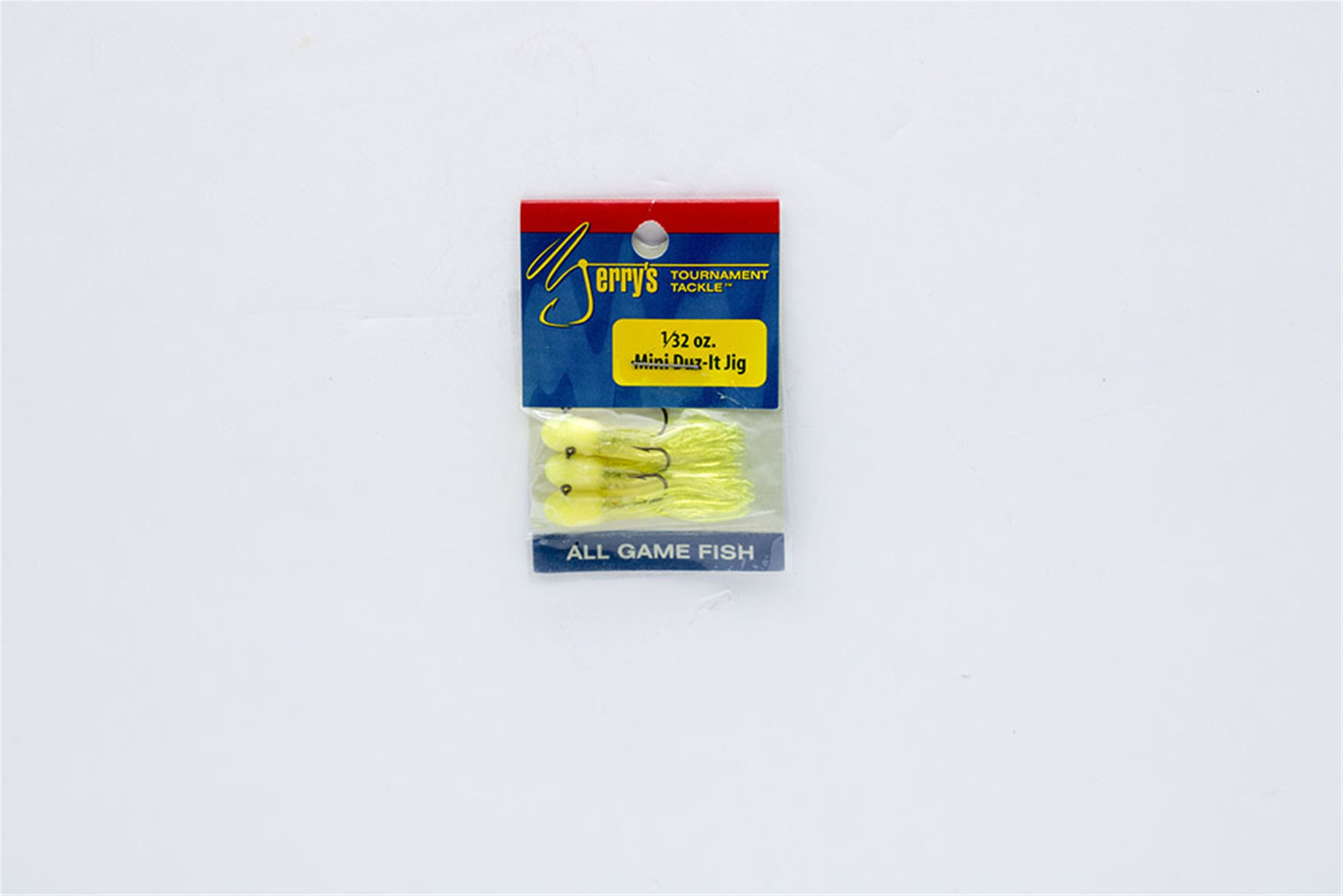 Jerrys Mini Duz It Jig 1/32 oz FluorGreen 3pcs