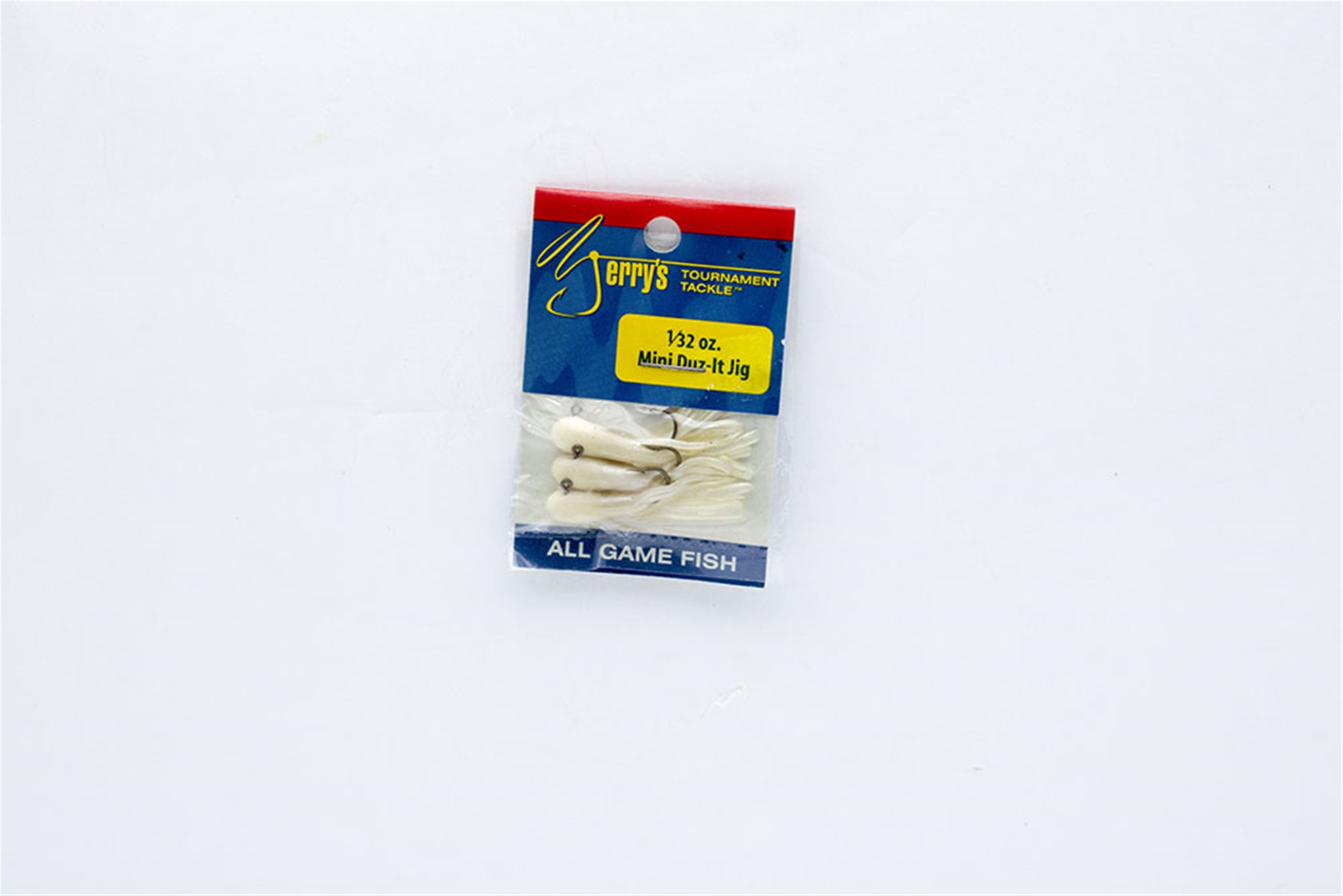 Jerrys Mini Duz It Jig 1/32 oz White Pearl 3pcs