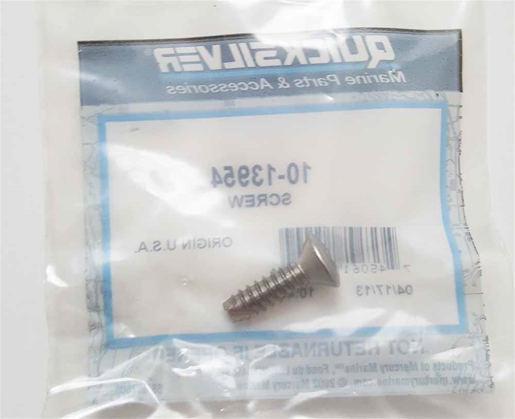 10-13954 Screw Mercury Marine .250-14 X .88