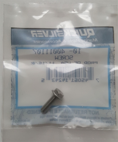 10-40011107 Mercury Screw, M5x16 SS Cyl Block