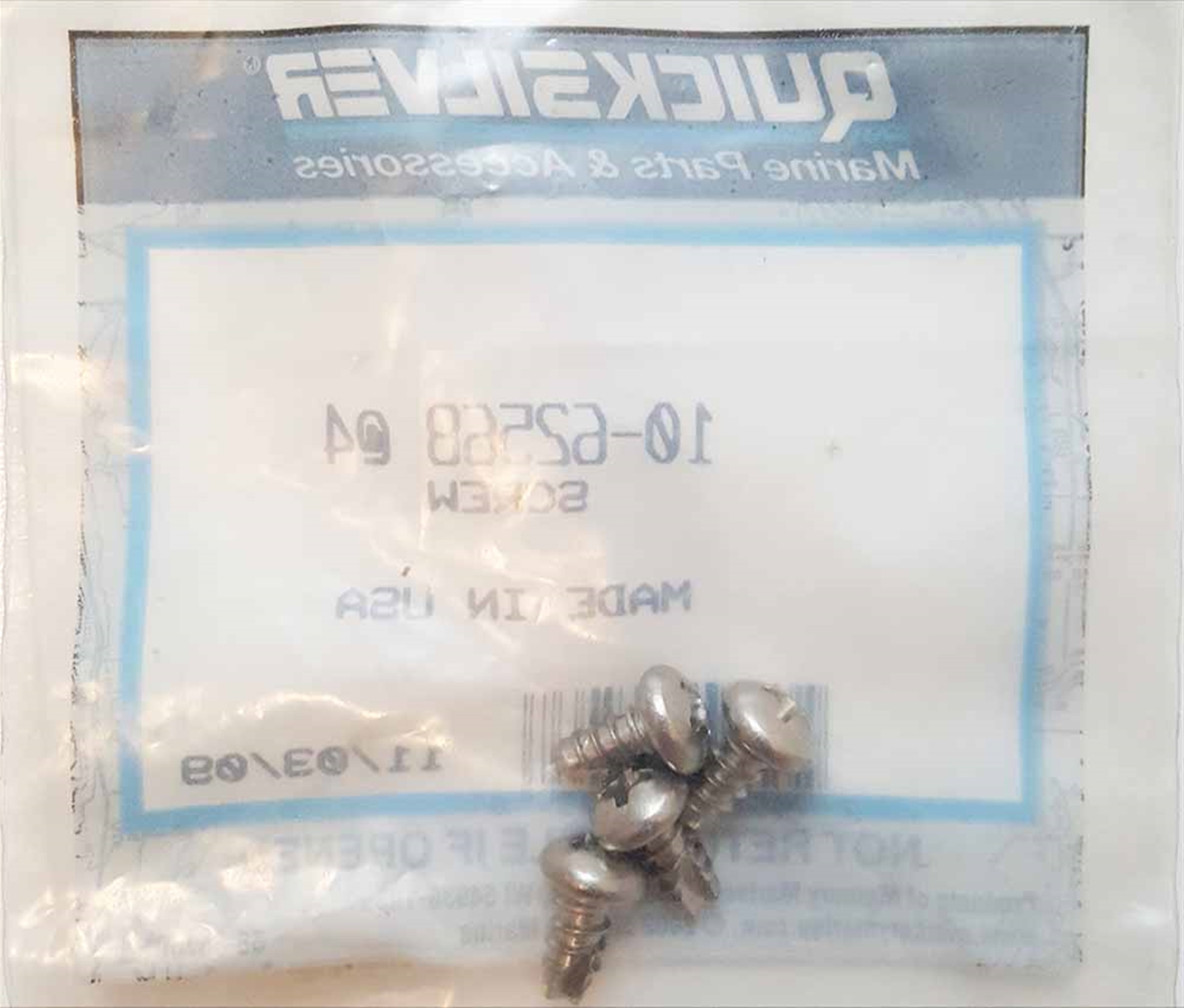 10-62568 Mercury Screw, #10-16x.375