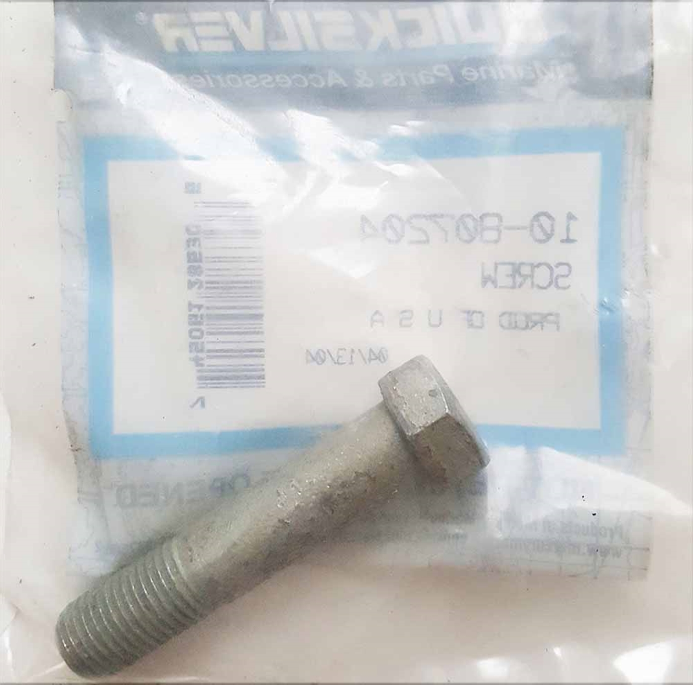 10-807204 Mercury Steering Lever Bolt