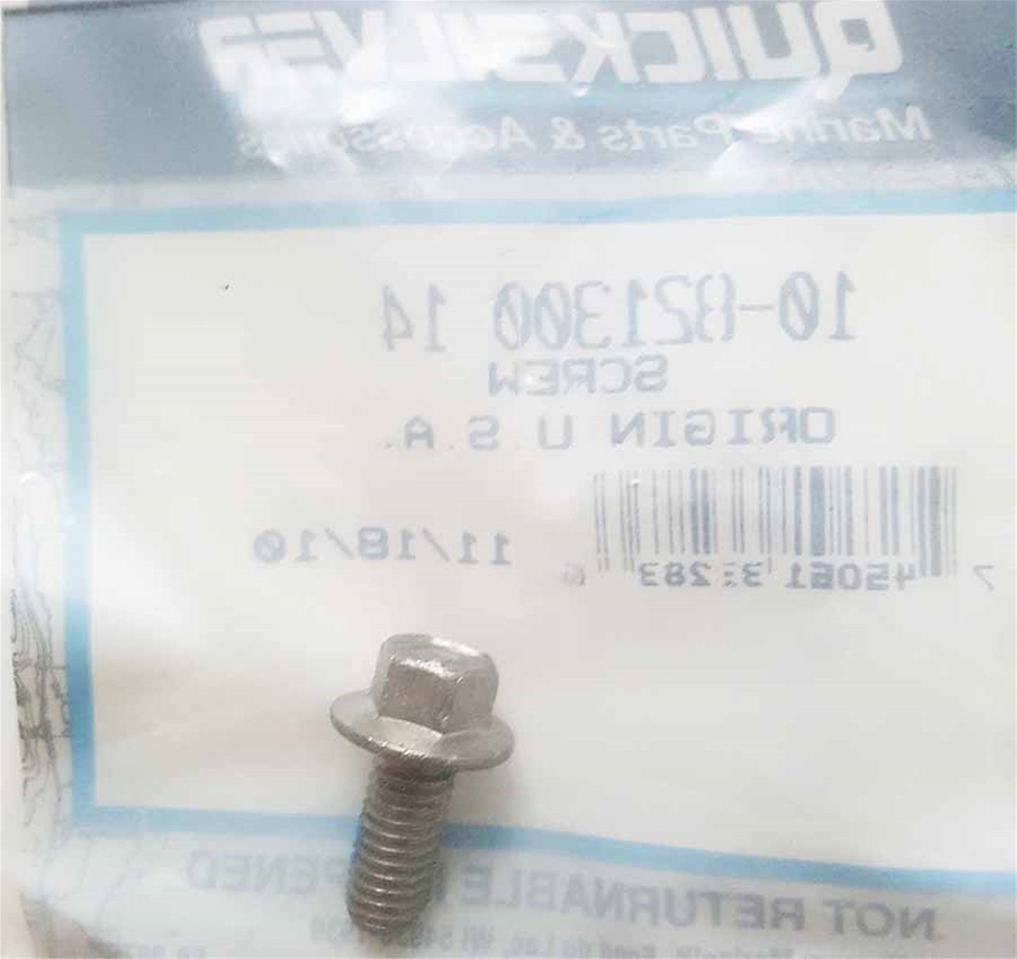 10-821300 14 Mercury Air Handler Screw