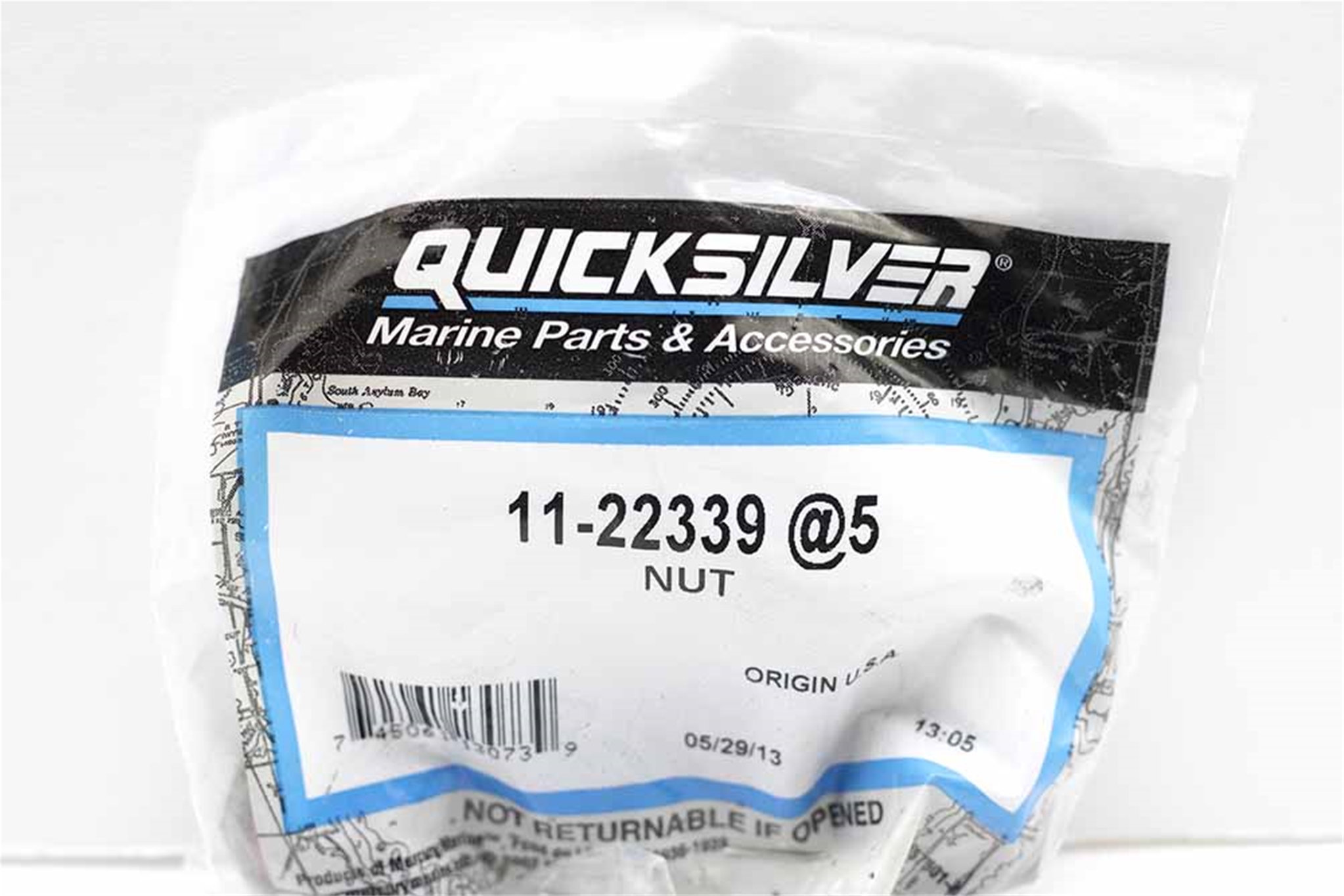 11-22339 Mercury U-Joint Yoke/Drive Gear Nut