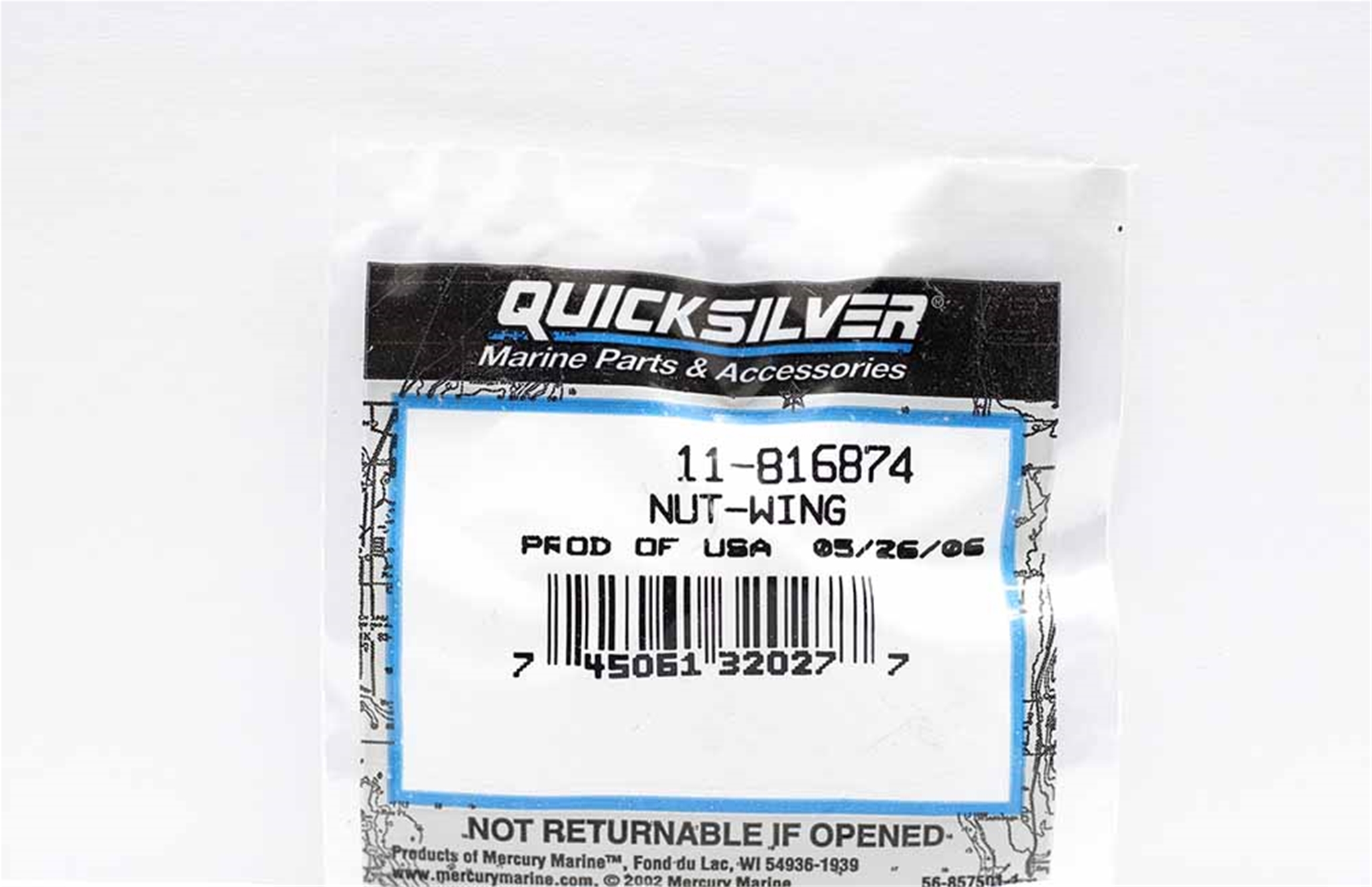 11-816874 Mercury Wing Nut