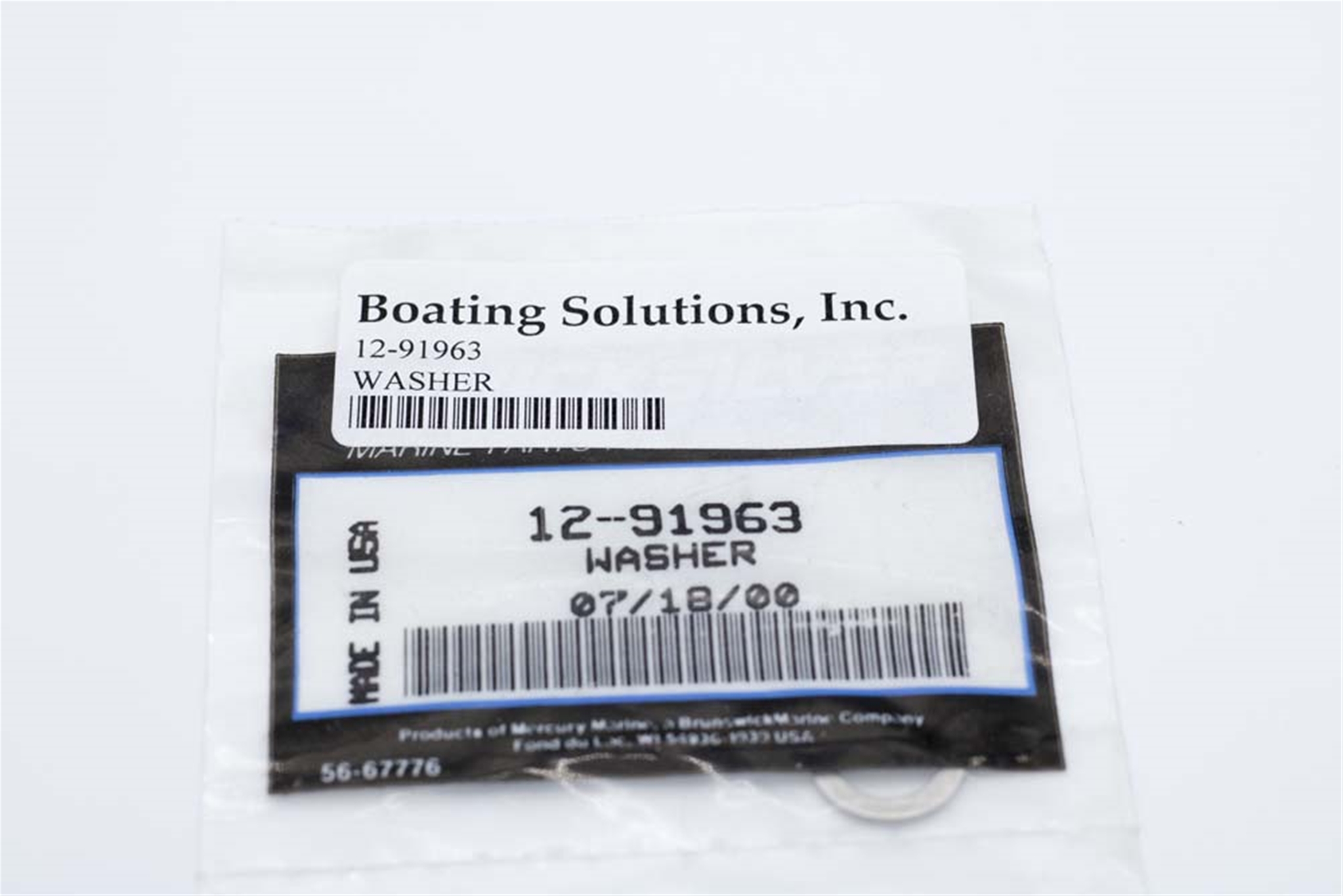 12-91963 Washer Ss