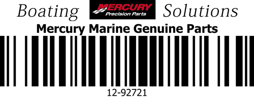 12-92721 Washer Pinion Nut Mecury OEM
