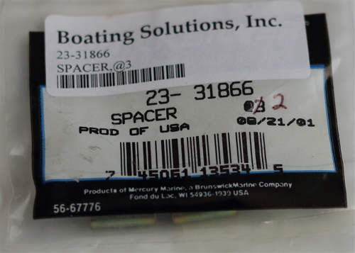 23-31866 Spacer Throttle Linkage Mercruiser Mercury OEM